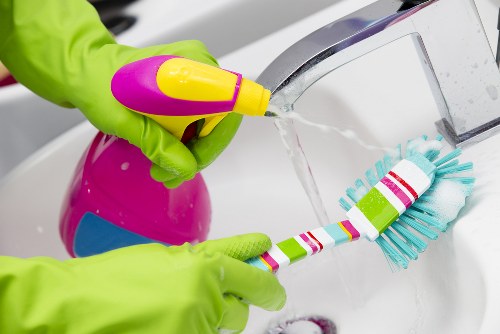 Cleaners Kensington pricing summary with clear estimate paperwork