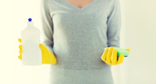 Local stain removal service working in a Kensington flat