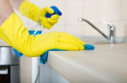 Commercial seating upholstery cleaning in Kensington