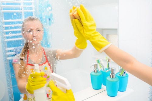 Final after builders clean for a Kensington flat or business premises