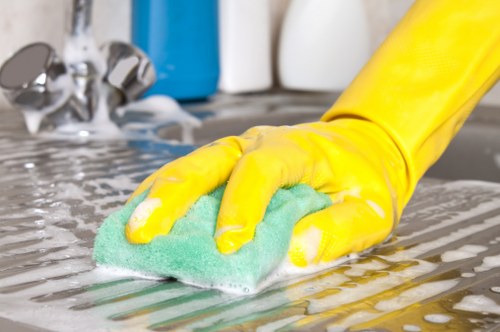 Clearing furniture and household items in a Kensington property
