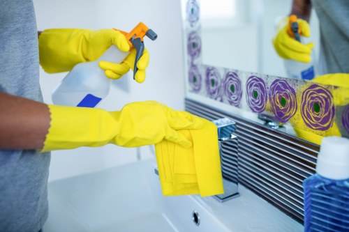 Detailed kitchen and bathroom cleaning for a Kensington property