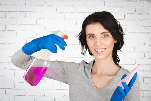 Deep cleaning carpets in a Kensington retail or hospitality space