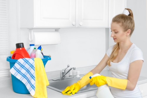 Regular corridor and lift lobby cleaning for Kensington residents