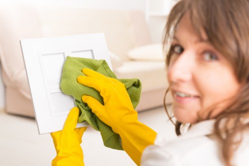 Complaint investigation notes for a cleaner service review